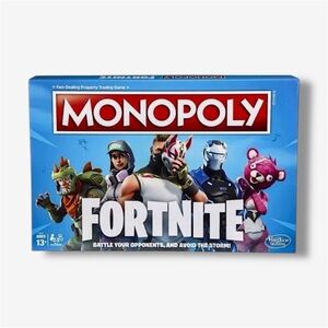 NEW Hasbro Monopoly Fortnite Edition Board Game Family Activity SEALED
